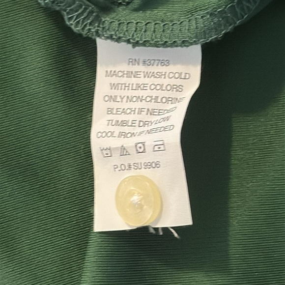 PGA Tour Green & Orange Polo Shirt University of Miami Hurricanes Golf Polo Sz L - Picture 10 of 10